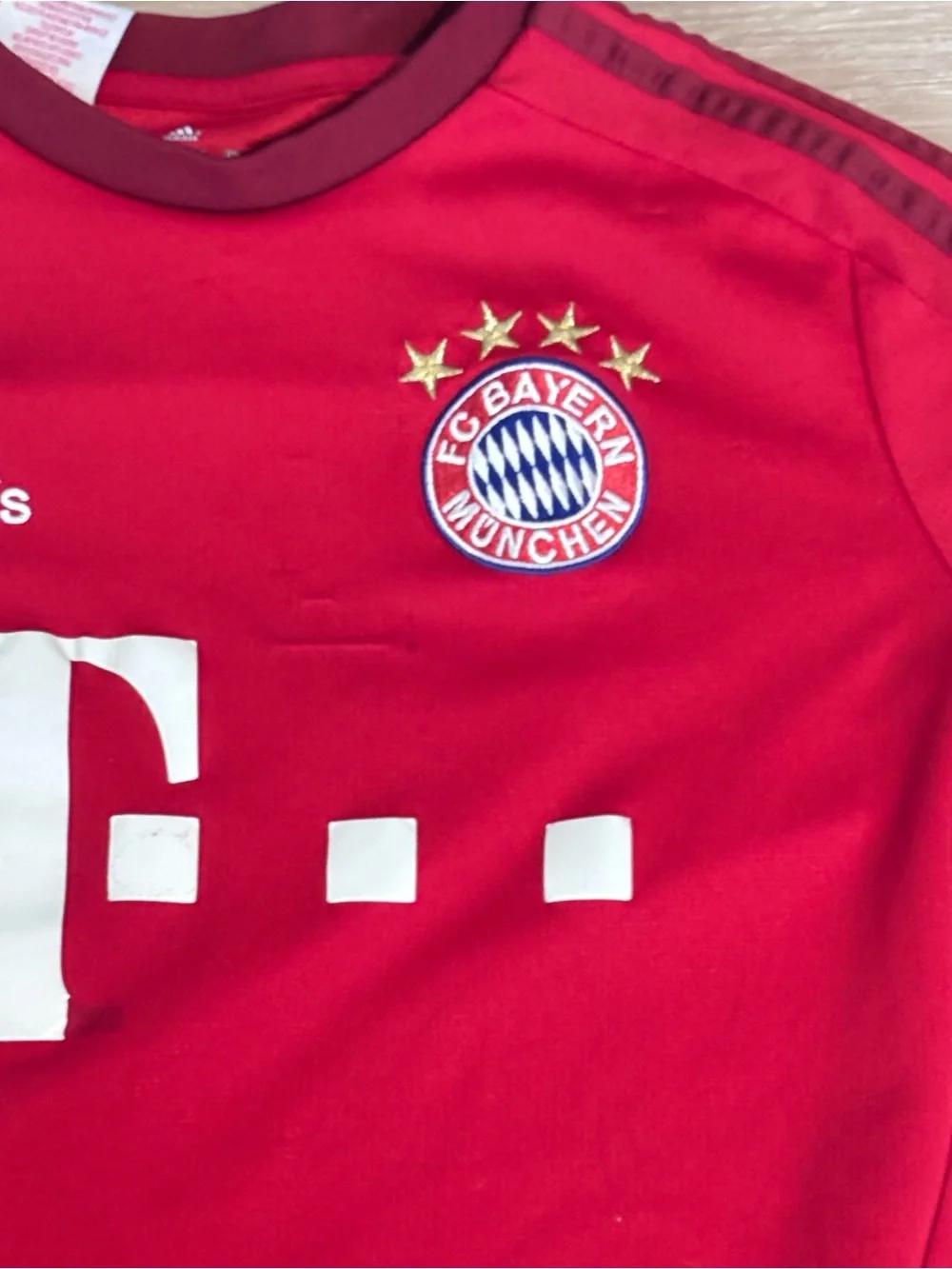 Bayern Munich Home Football Jersey 2015 2016 |  Lewandowski | #9